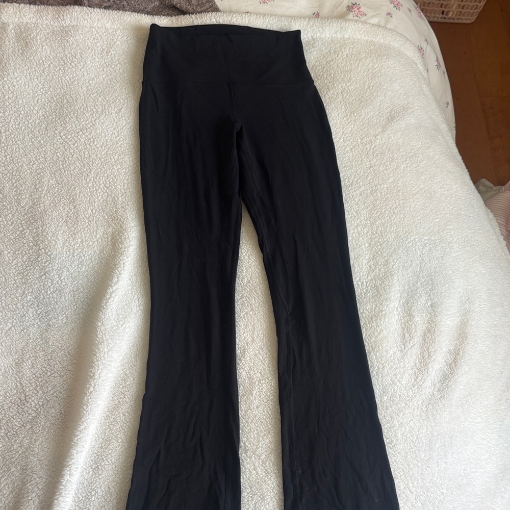 Lululemon High-Waisted Flare Leggings Black
